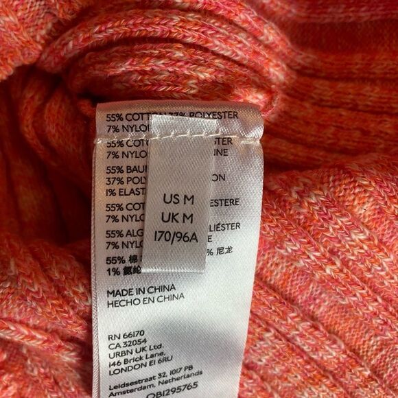 NWT ANTHROPOLOGIE Knit High-Neck Tank in Pink Rose Size Medium - Picture 10 of 13